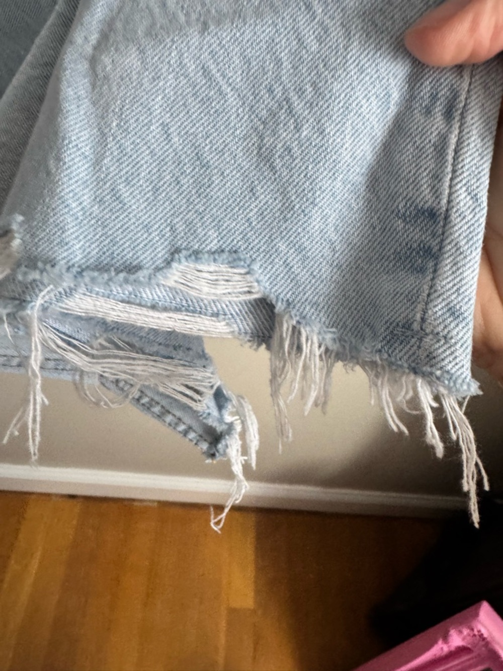 Abercrombie & Fitch the crop wide leg high rise 30 curve love - Picture 4 of 11